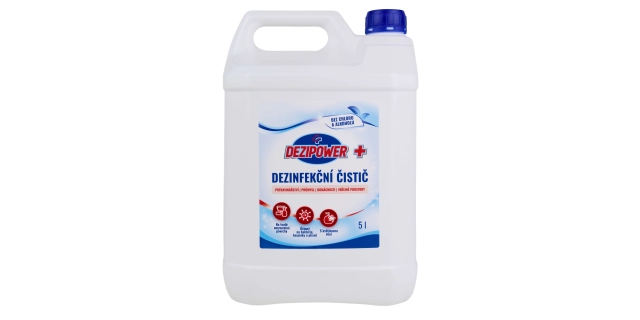 DEZIPOWER PLUS dezinfekční čistič 5 l Univerzální čisticí a dezinfekční prostředek                                                                                                                                                                        
